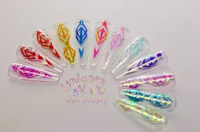 12 Set Abstract Design Sticker.