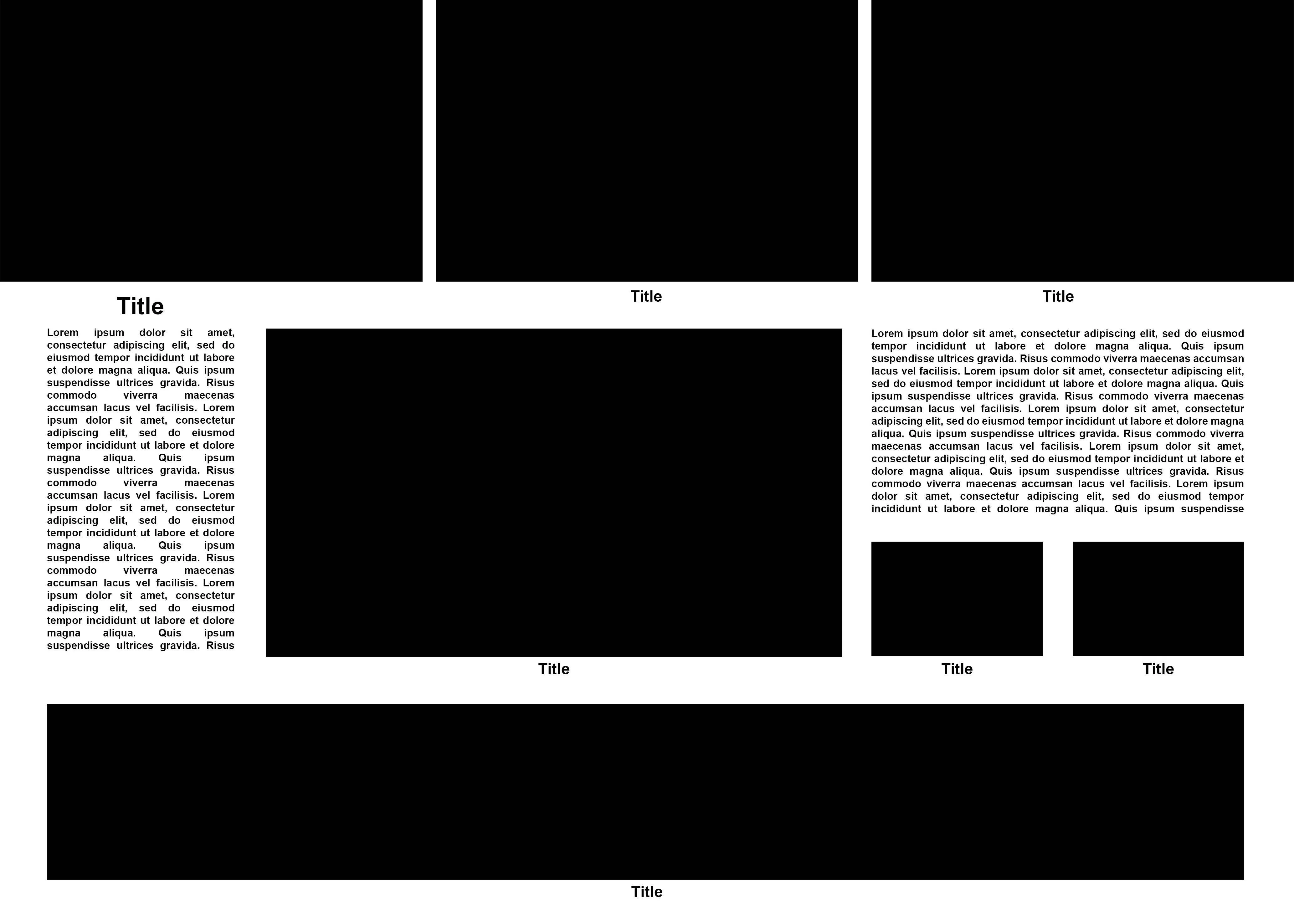 50 Architectural Presentation Sheet Templates - Customizable & Editable in PS
