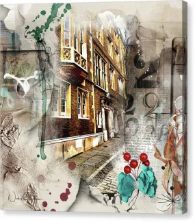 Ancient Streets - Temple - Canvas Print