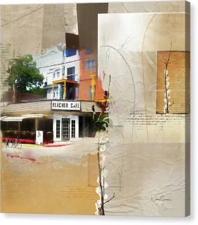 Beaches - Beacher Cafe - Canvas Print