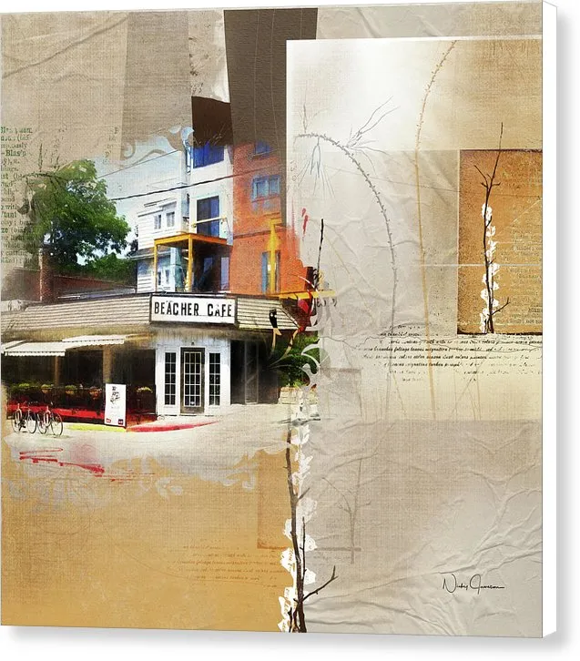 Beaches - Beacher Cafe - Canvas Print