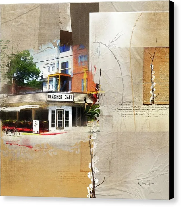 Beaches - Beacher Cafe - Canvas Print