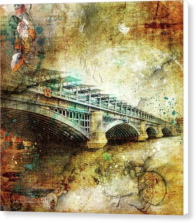 Blackfriars Bridge - Canvas Print
