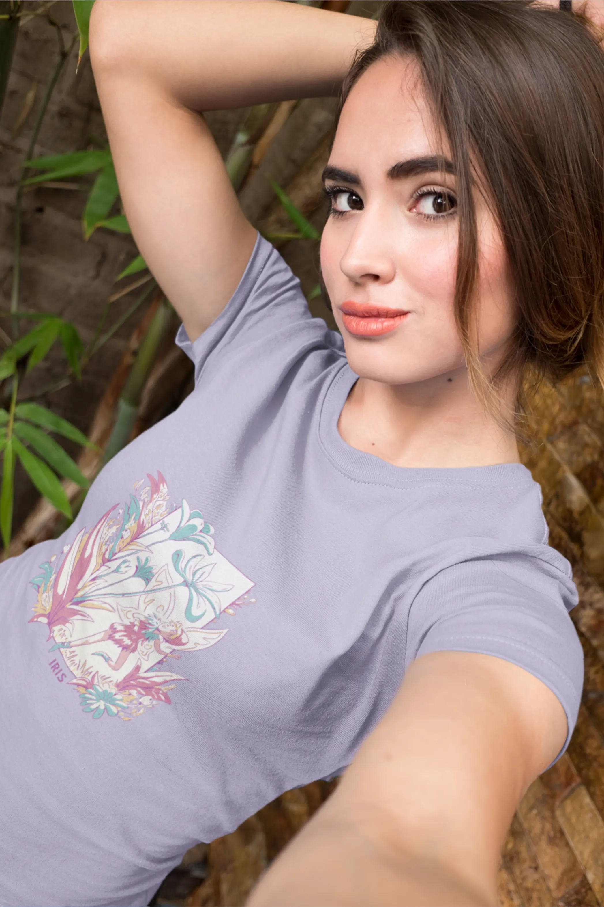 Fairy Blossom Printed T-shirt for women