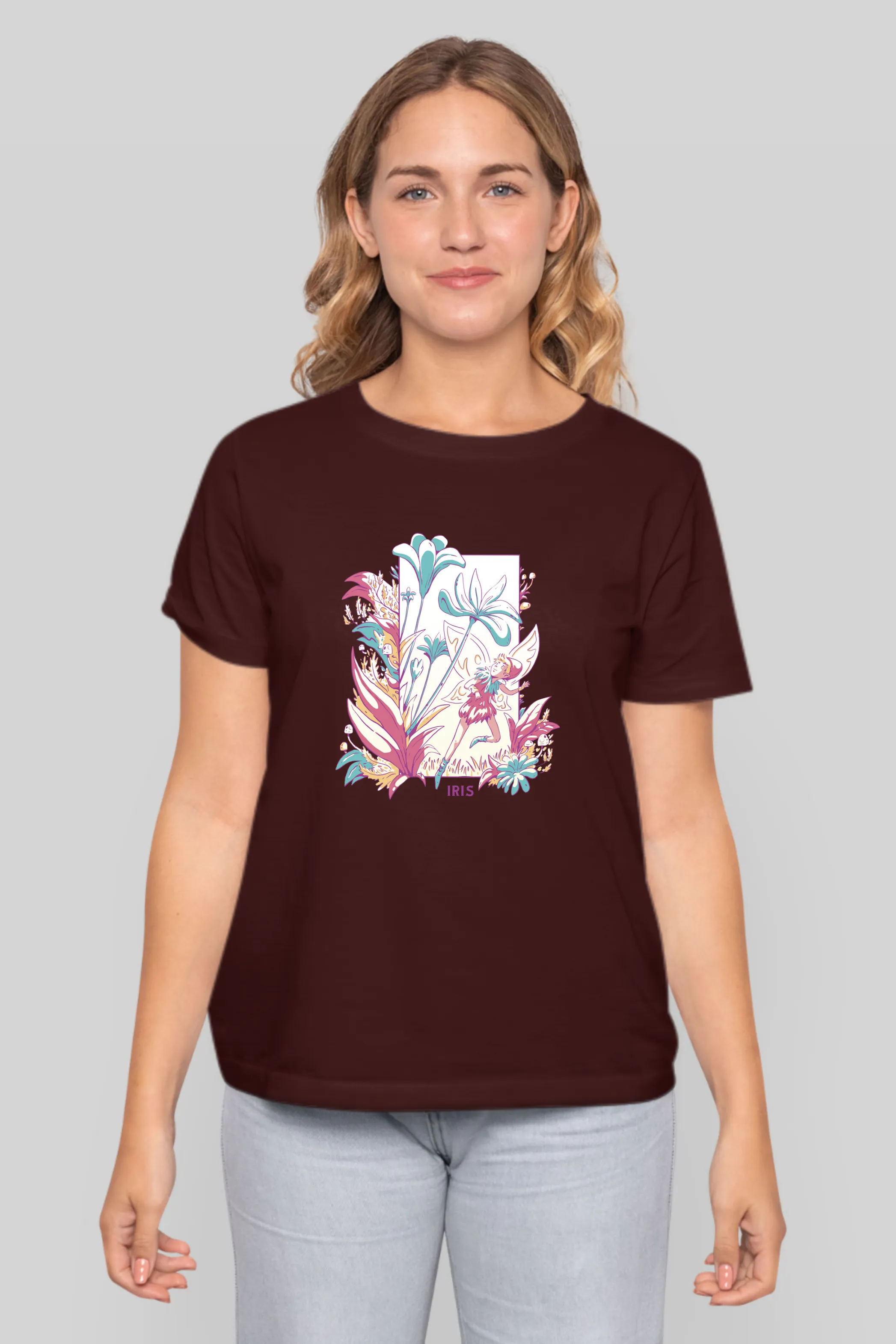 Fairy Blossom Printed T-shirt for women