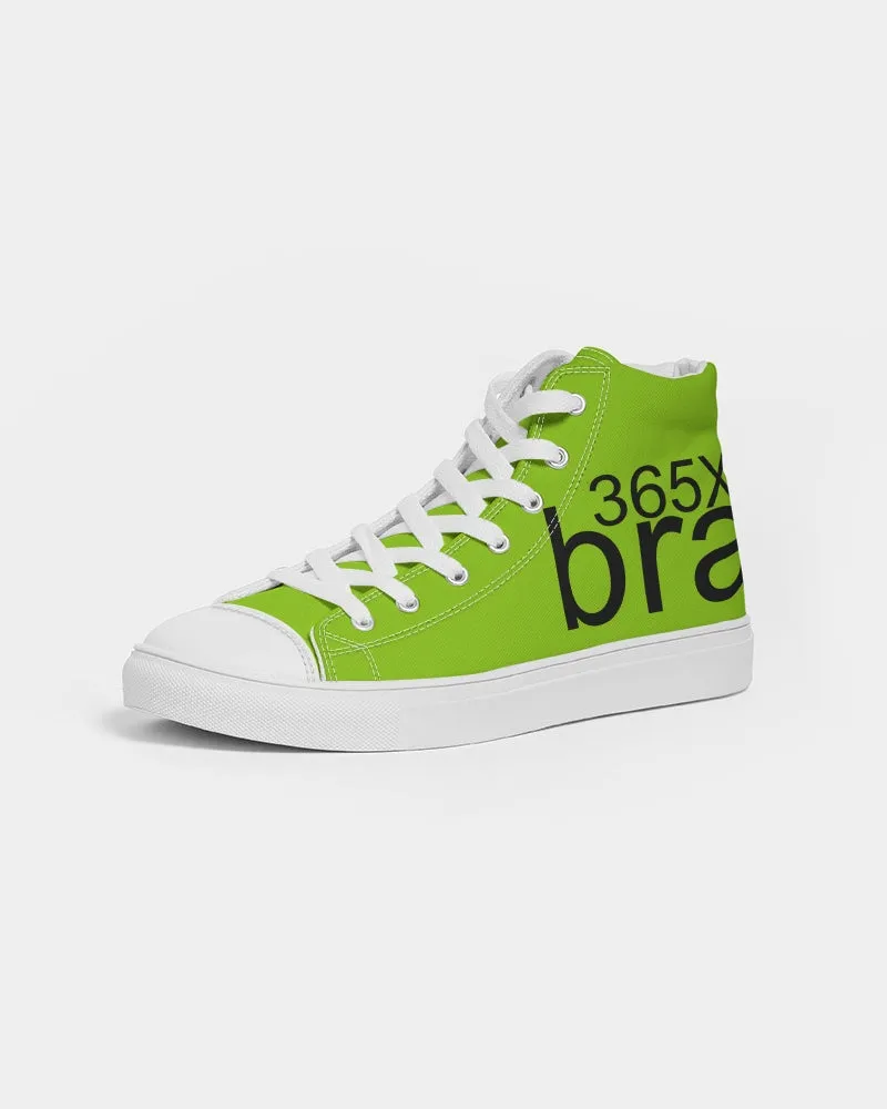 Girls' Fashion Sneakers. Hi-Tops  Brat 365 Dance Sneakers. Lime Green Canvas Fashion Keds. WickedYo
