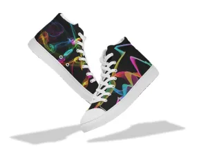Girls' High Top Sneakers. Dance Sneakers. Women' s Fashion Keds. WickedYo