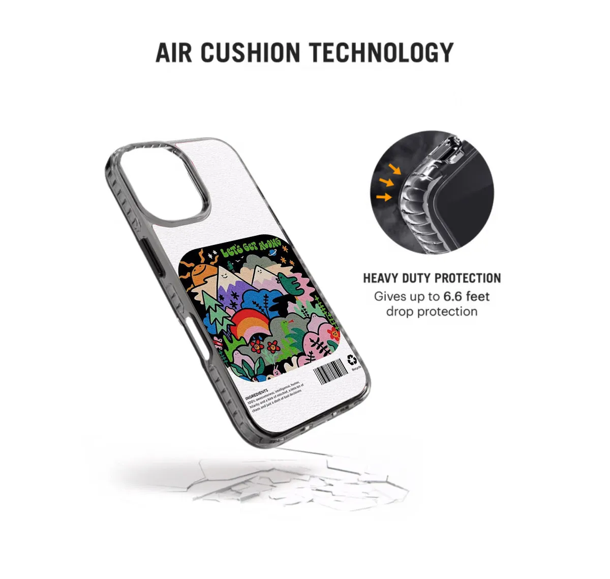 Happiness Abstract Stride 2.0 Phone Case Cover