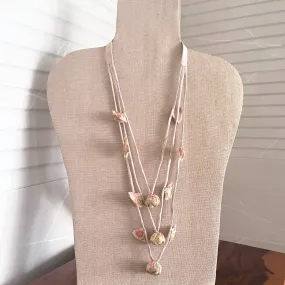Ivory Embellished Women Necklace | Hand Crafted | Unique Artistic Design  | Chic