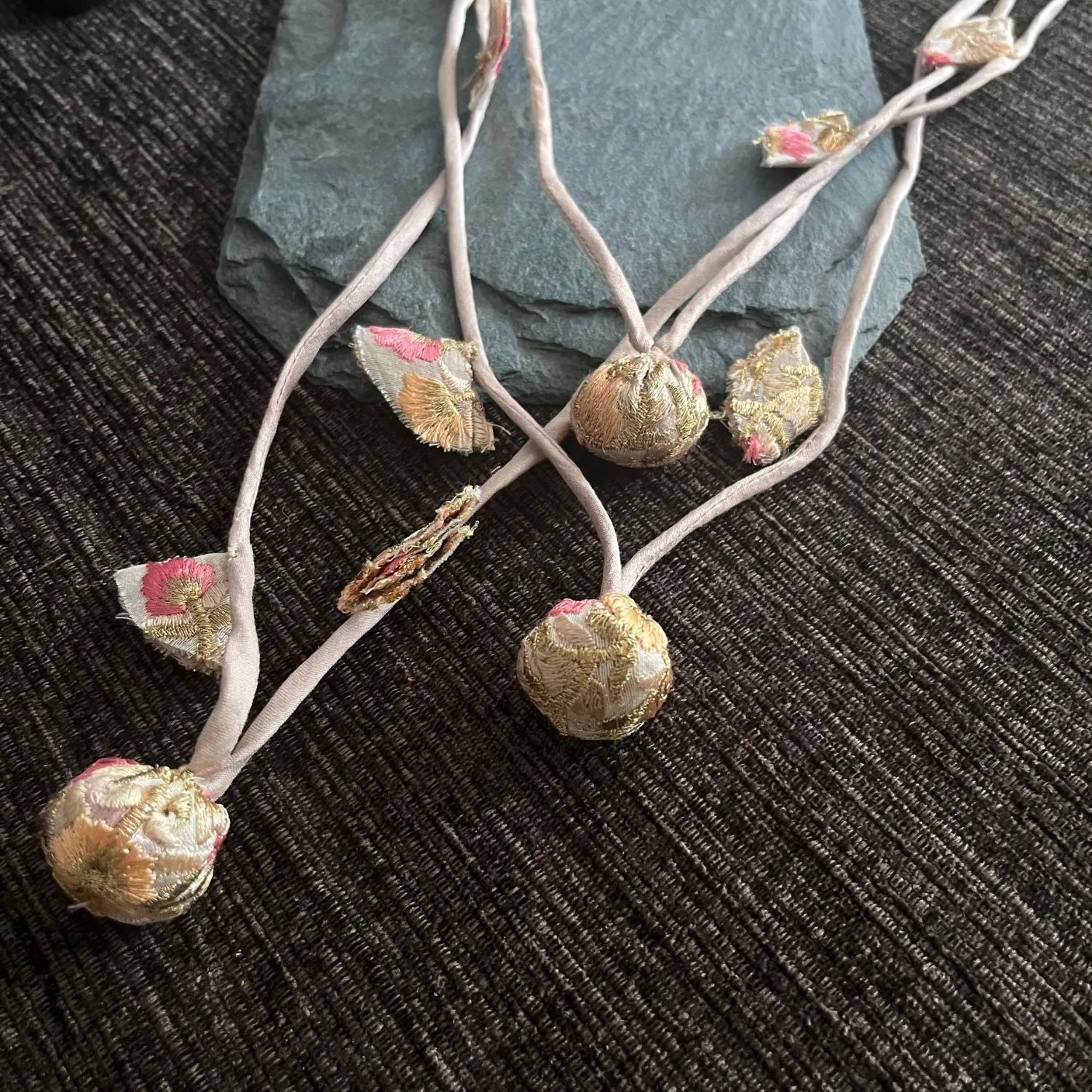 Ivory Embellished Women Necklace | Hand Crafted | Unique Artistic Design  | Chic
