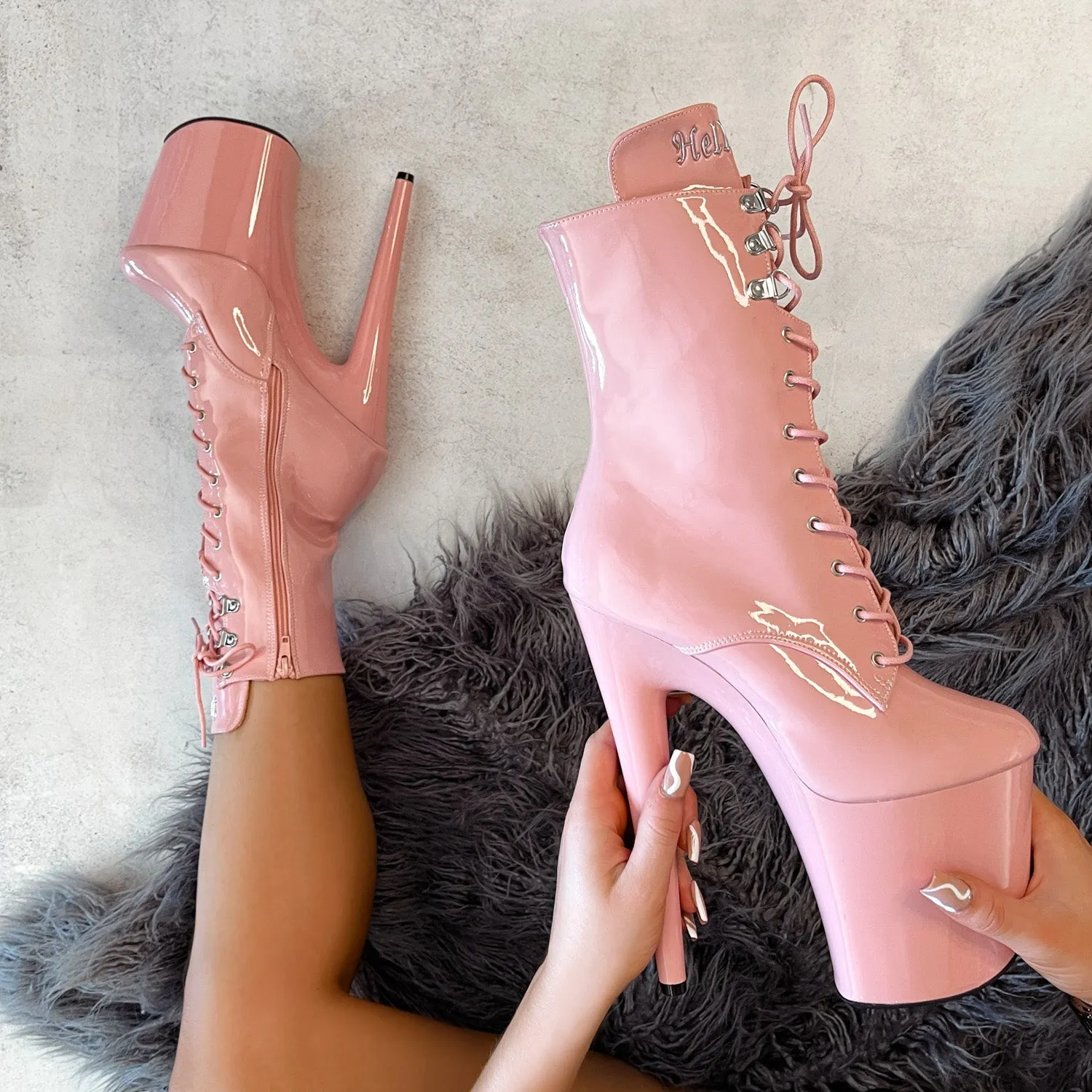 LipKit Boot - Candy Shop - 8 INCH