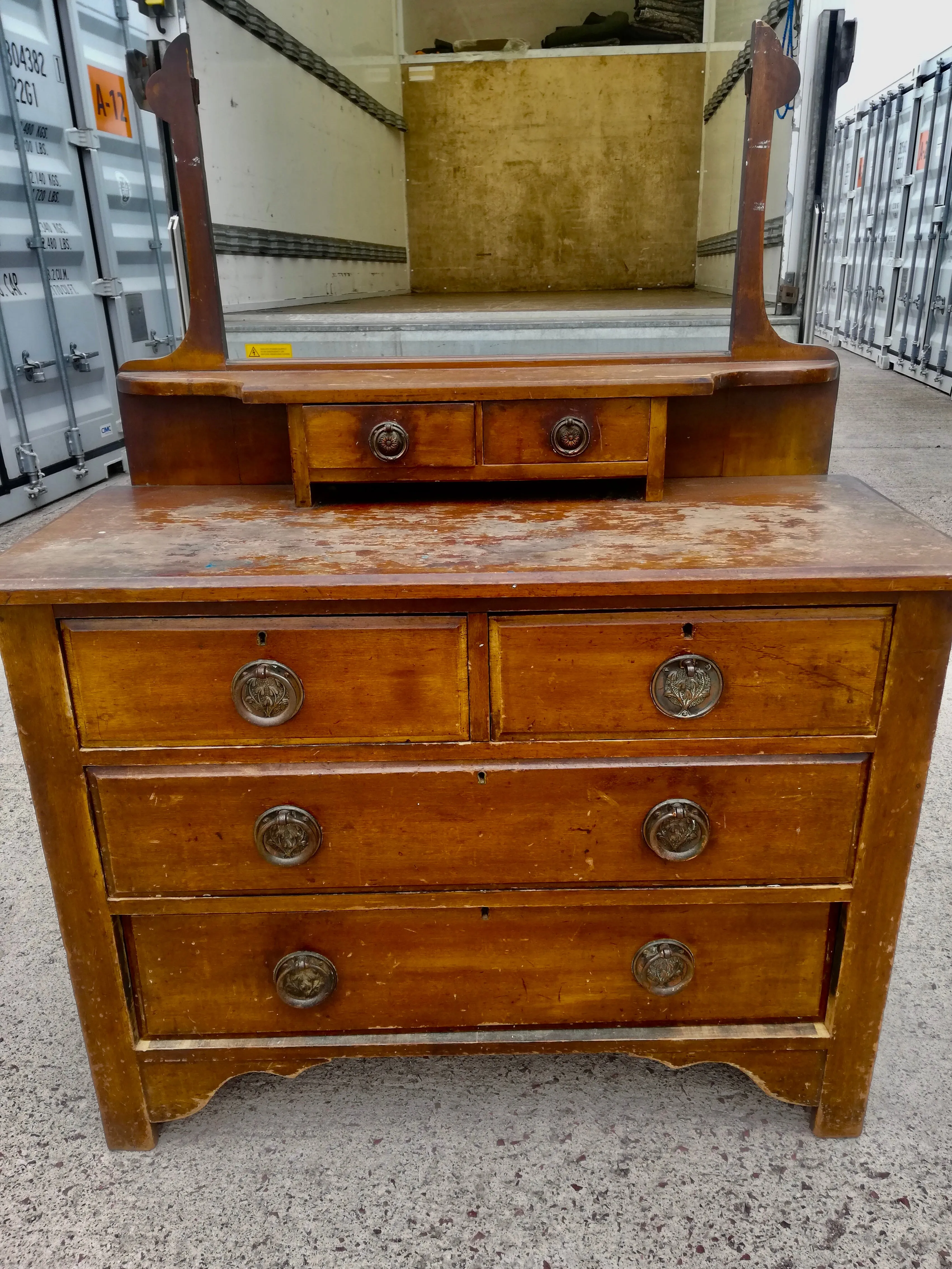 Lovely Vintage Dressing Table table available for painting.... price includes painting