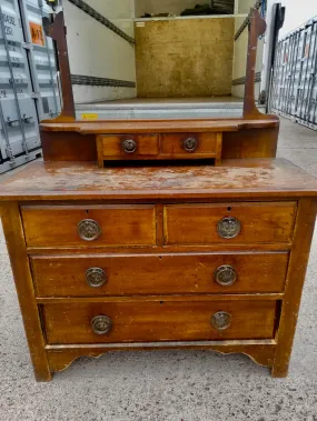 Lovely Vintage Dressing Table table available for painting.... price includes painting