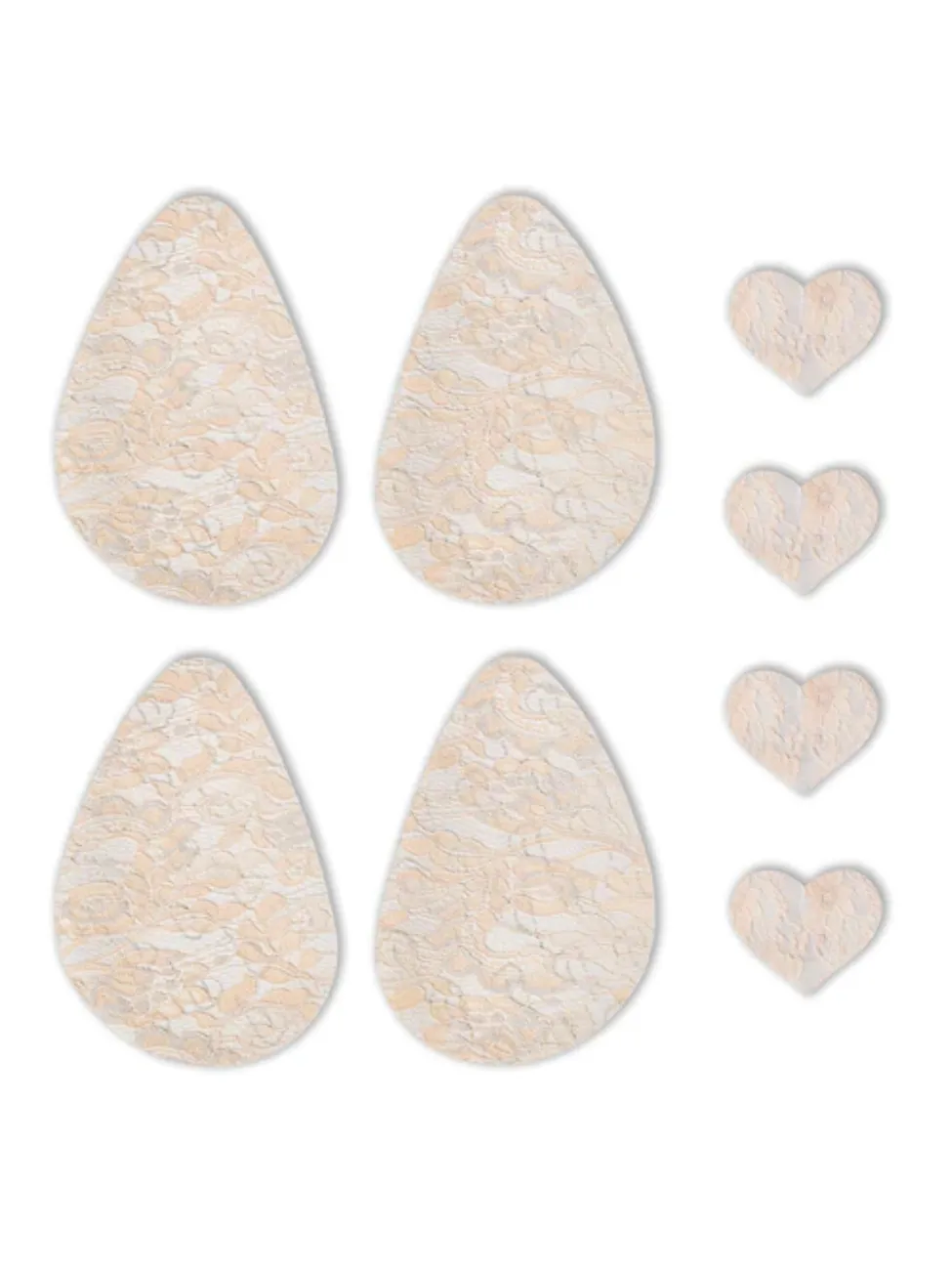 Luxury Lace Breast Tape in Champagne