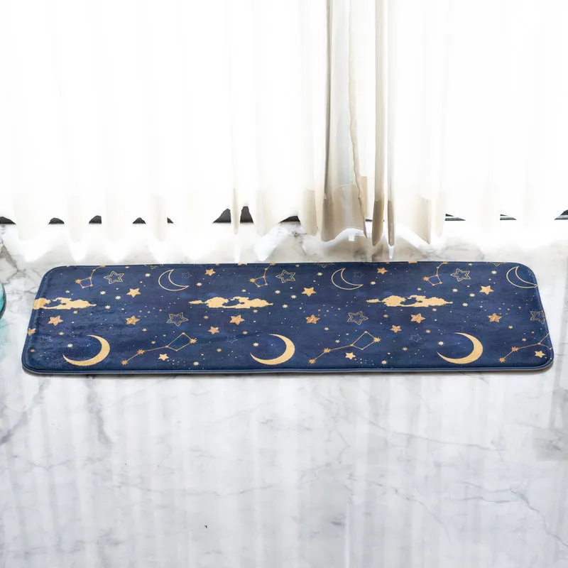 Metallic Galaxy Soft Feel Long Mat Runner