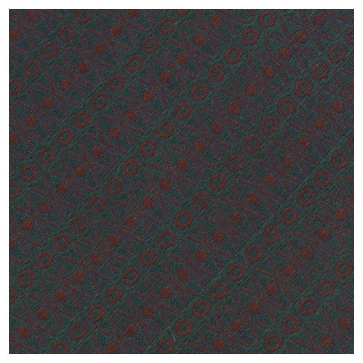 Missoni U5667 Green/Gold Abstract Pure Silk Tie