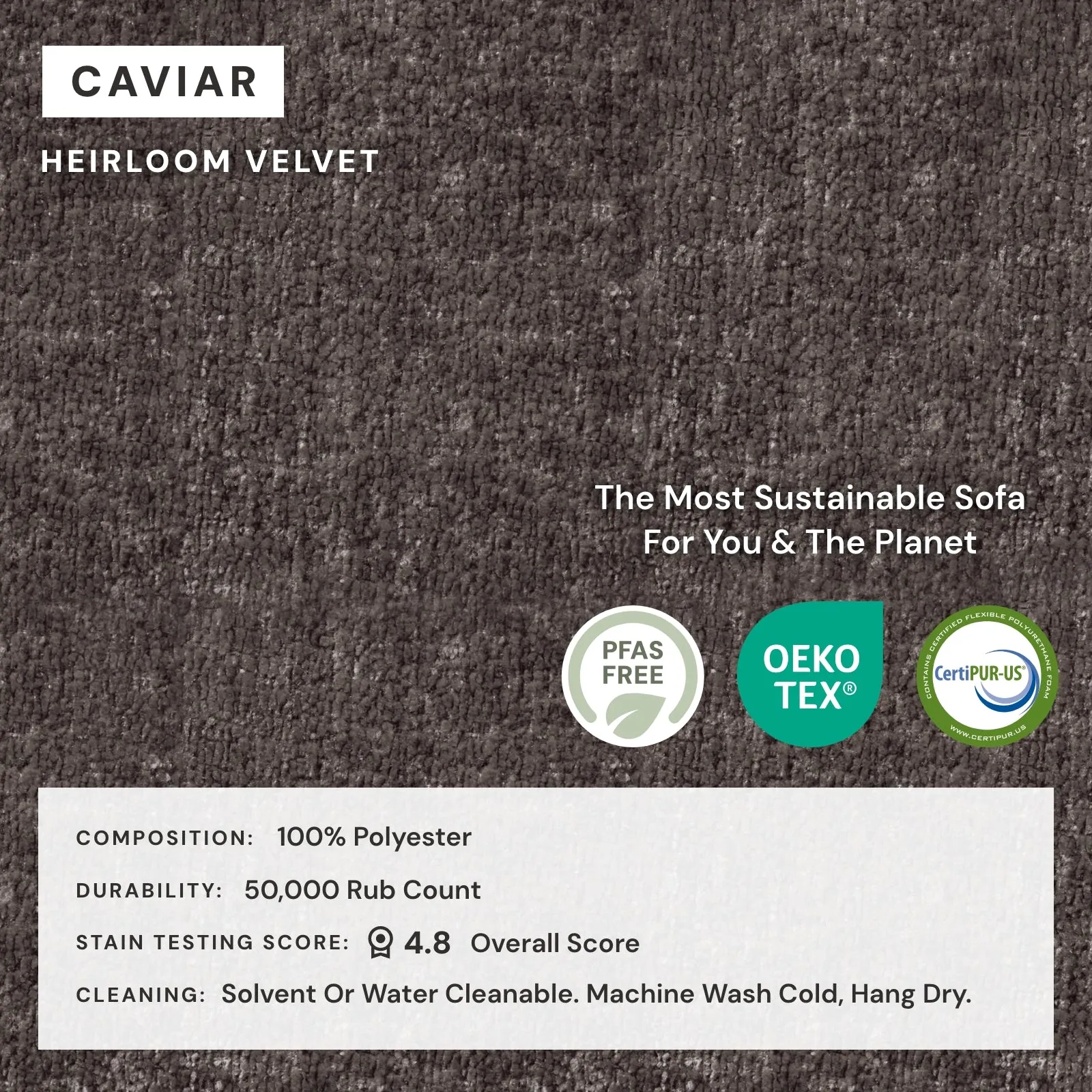 Modular Washable 7-Seater Open-Ends U-Sectional in Caviar | Deluxe  Seat | Contour Pillow