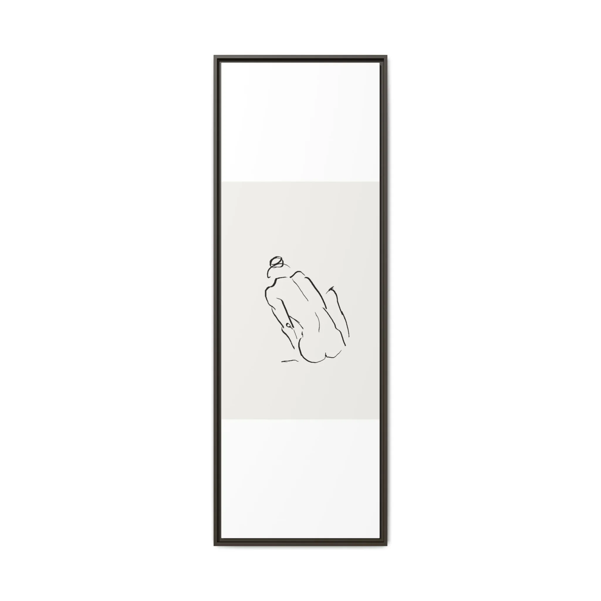 "N3" Sketch Framed Canvas Art – Decor for Modern Spaces