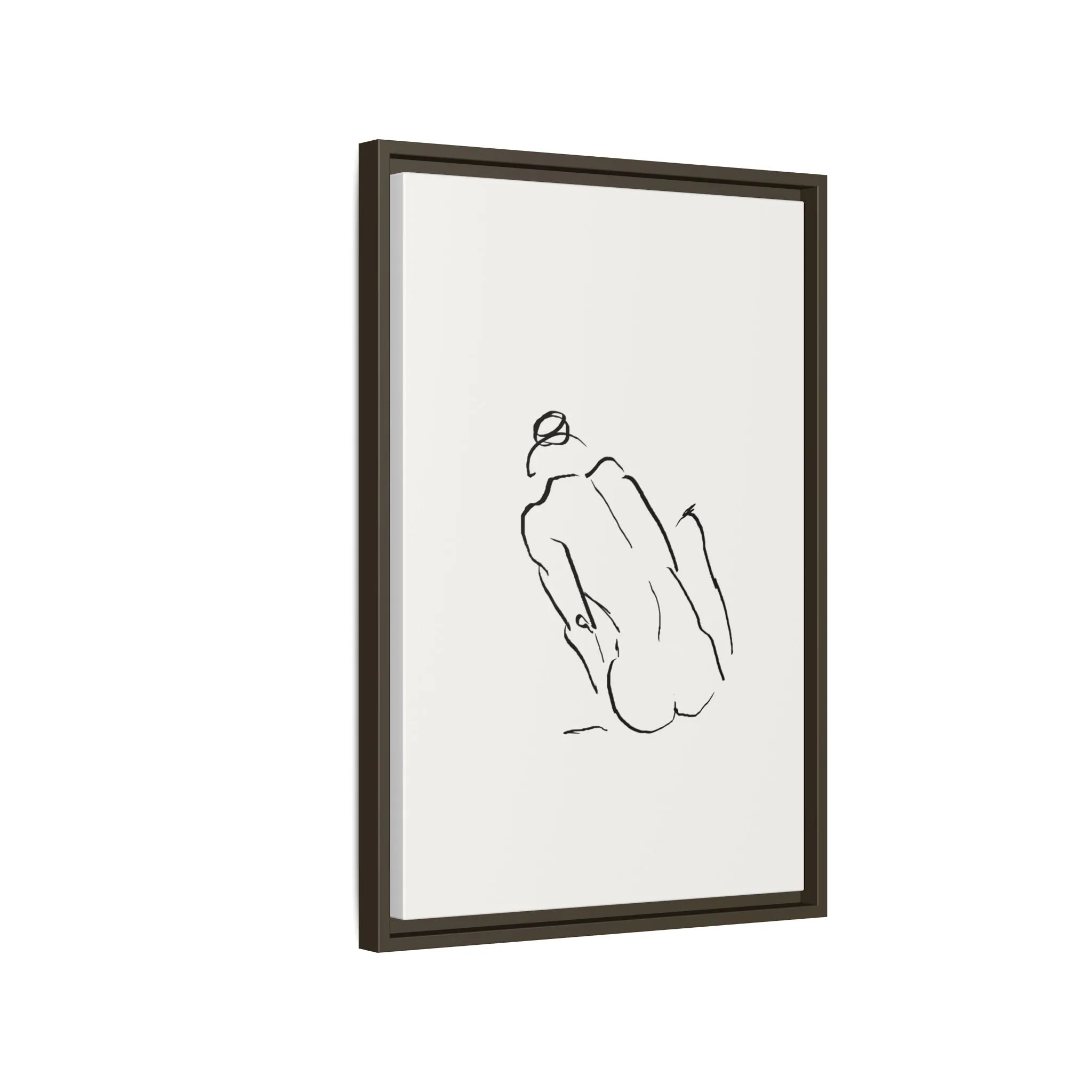 "N3" Sketch Framed Canvas Art – Decor for Modern Spaces