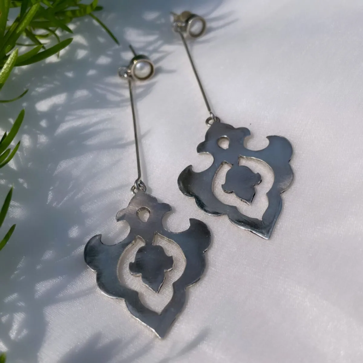 Rajsamand Danglers | Bespoke Design | Artistic |  Hand-Crafted Silver Jewellery