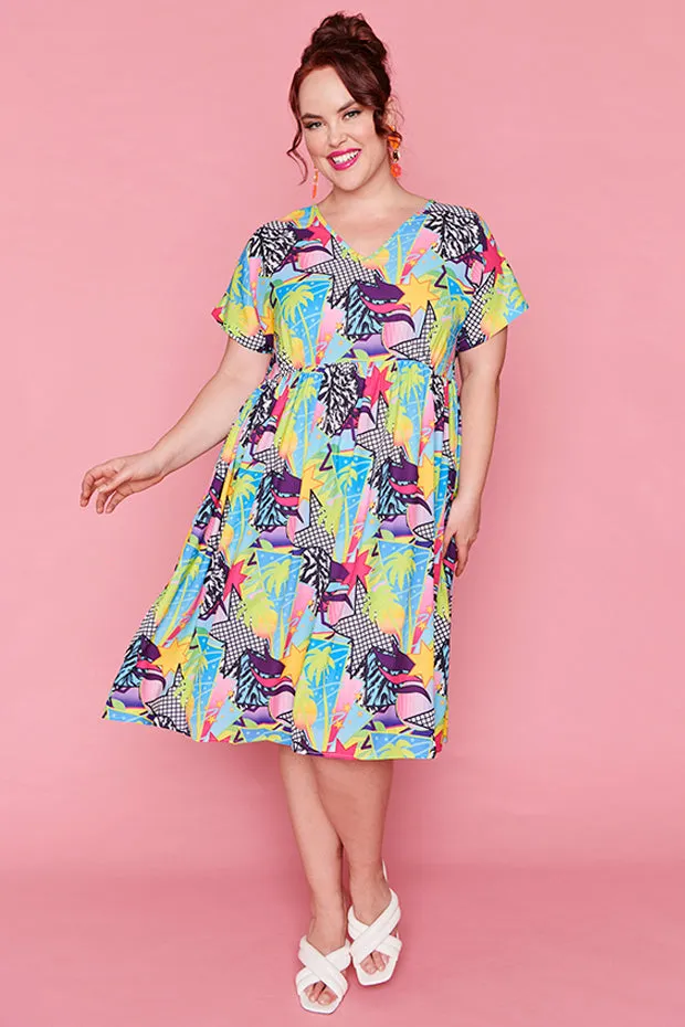 Savannah Kenzie Retro Dress