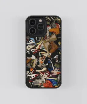 Sneakerhead Abstract Glass Phone Case Cover