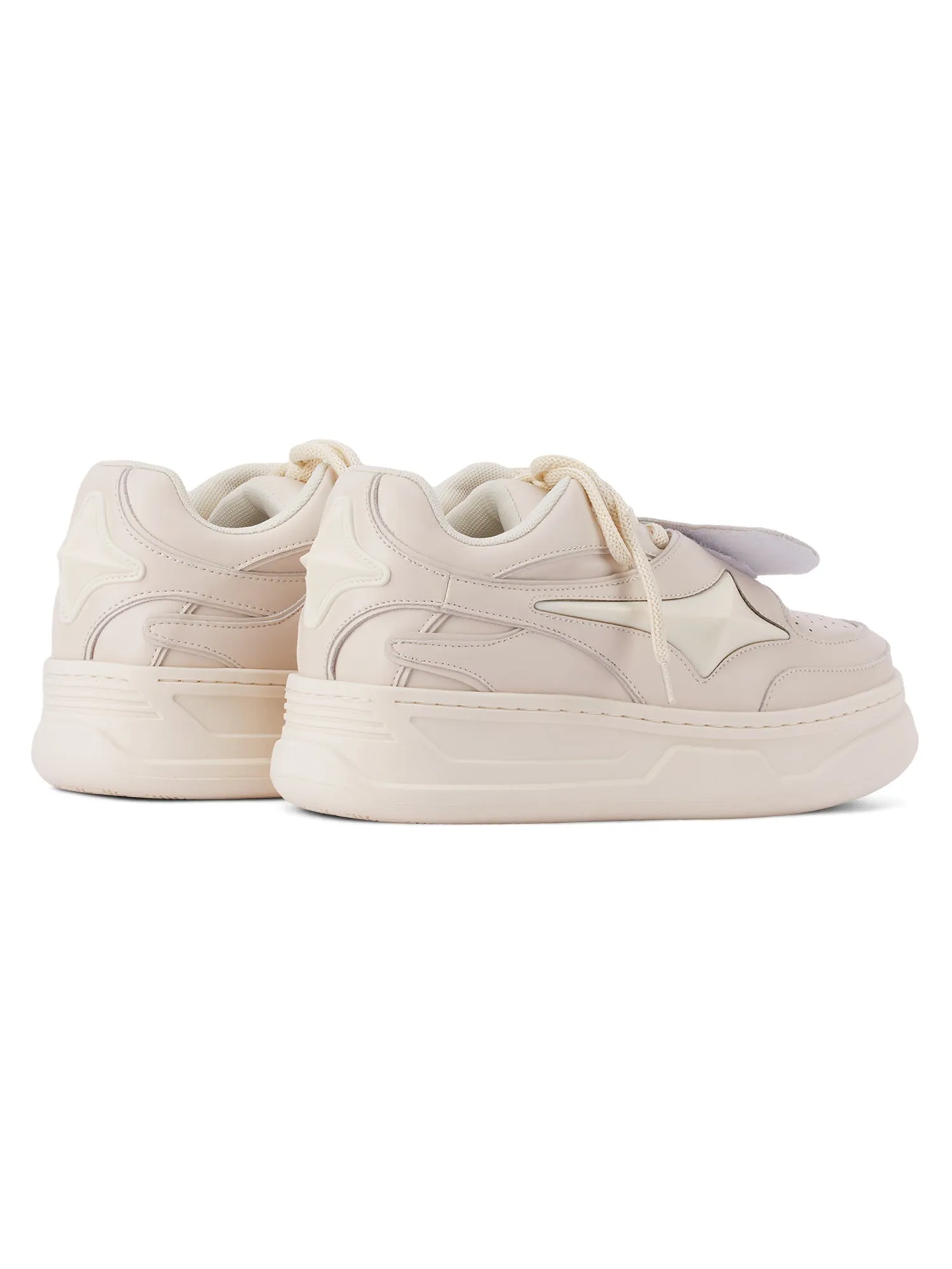 Sneakerhill Couple Design Four Pointed Star Sneakers - 2038