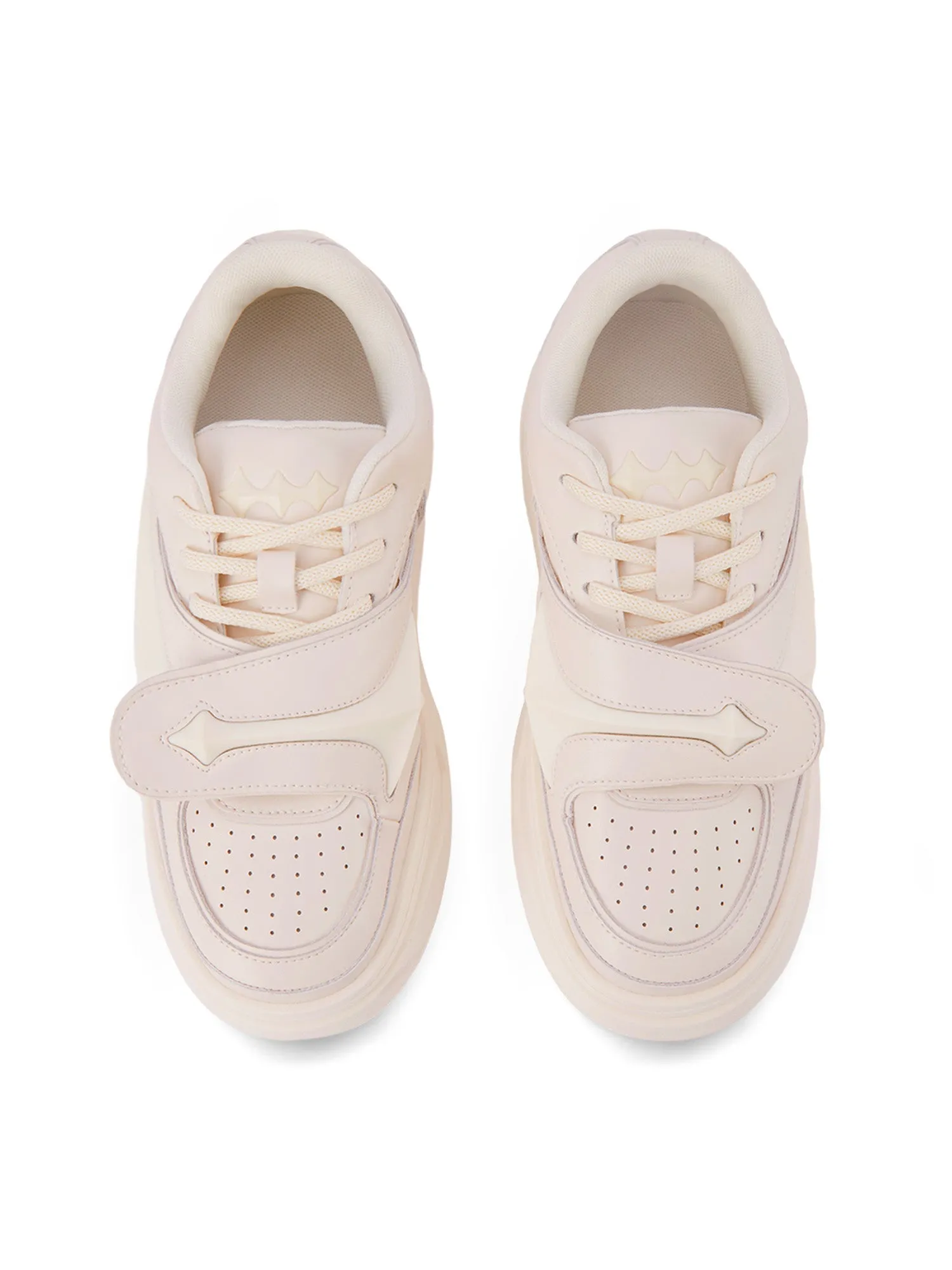 Sneakerhill Couple Design Four Pointed Star Sneakers - 2038