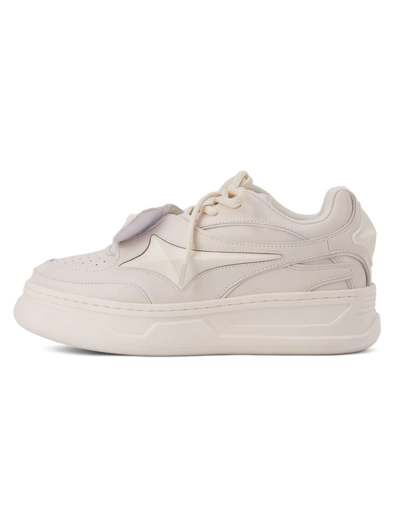 Sneakerhill Couple Design Four Pointed Star Sneakers - 2038