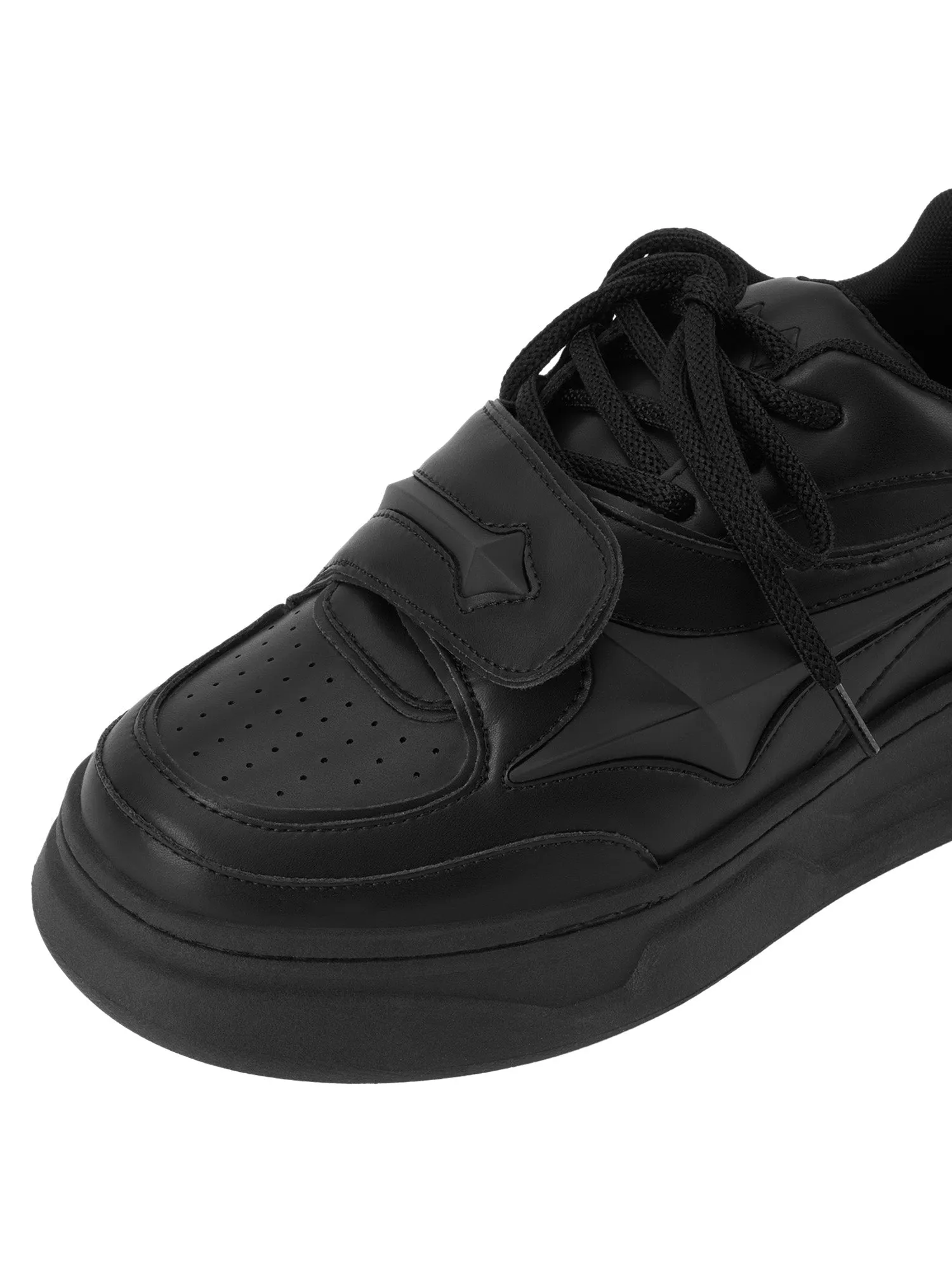 Sneakerhill Couple Design Four Pointed Star Sneakers - 2038