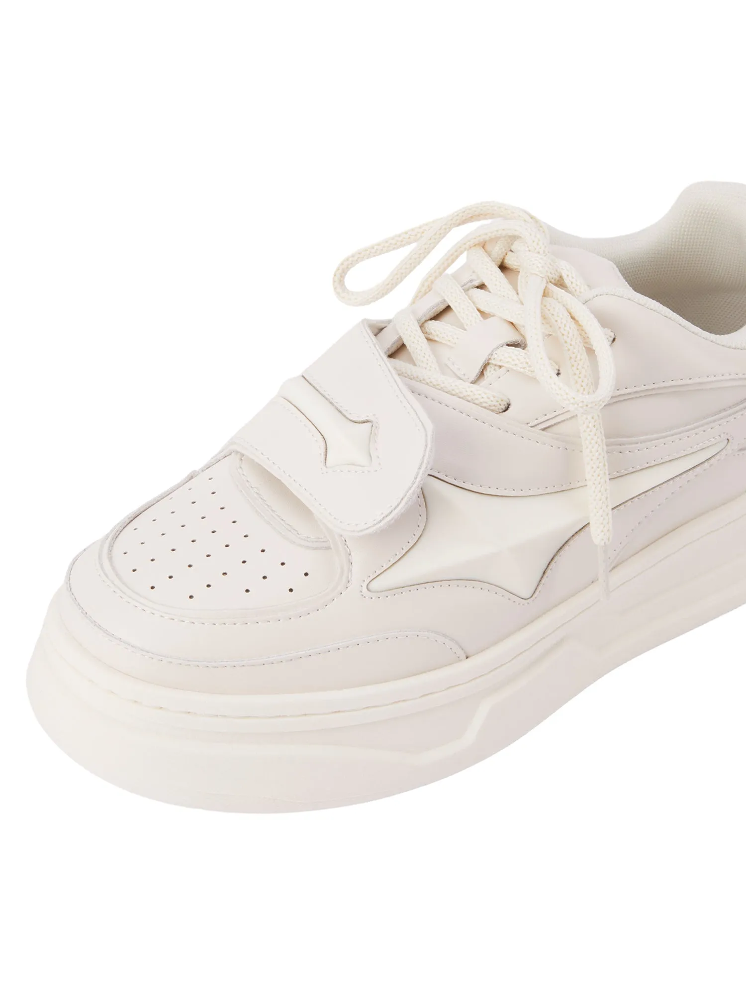 Sneakerhill Couple Design Four Pointed Star Sneakers - 2038