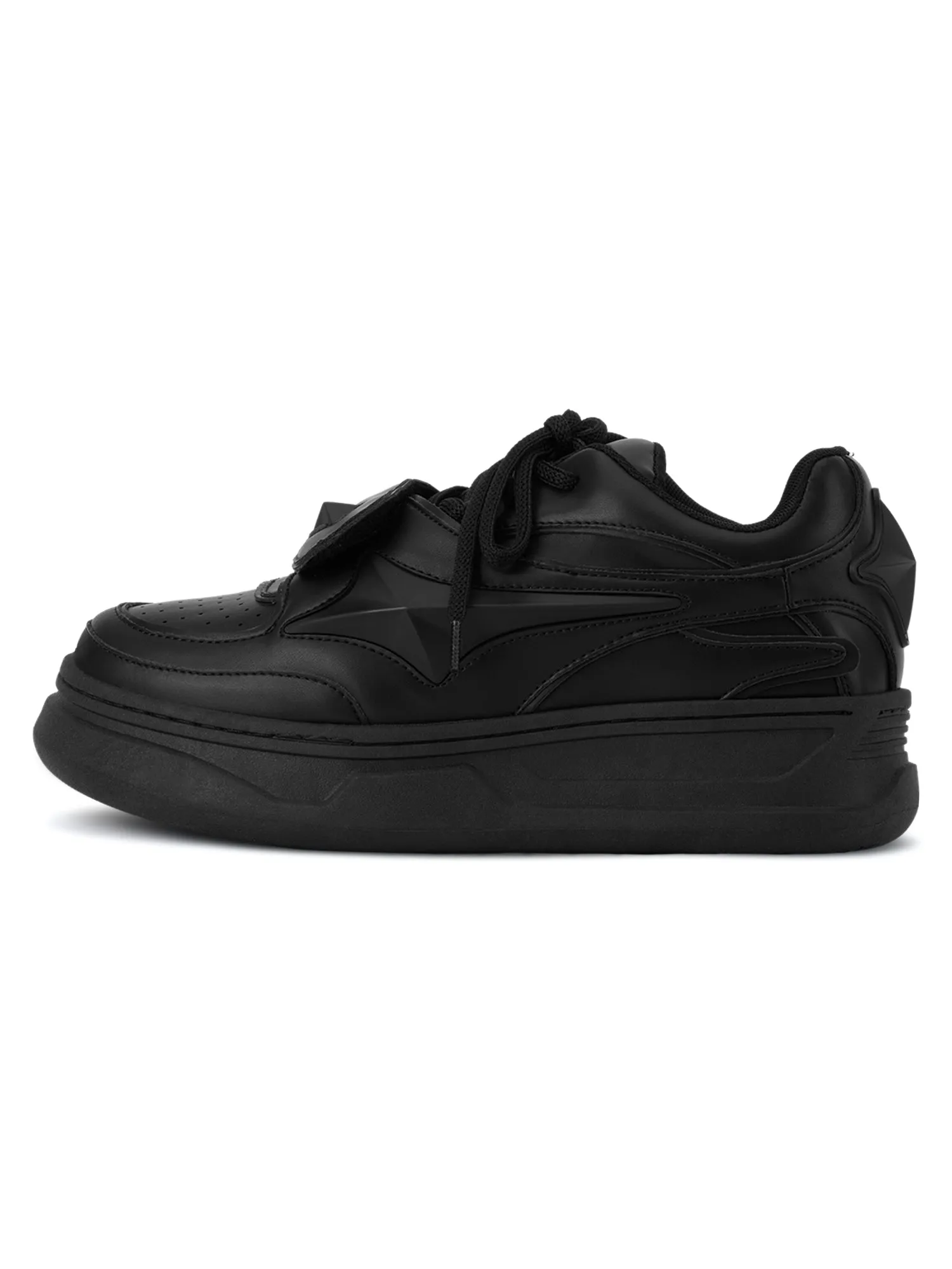 Sneakerhill Couple Design Four Pointed Star Sneakers - 2038
