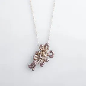 Twisted Wire Abstract Design Pendant