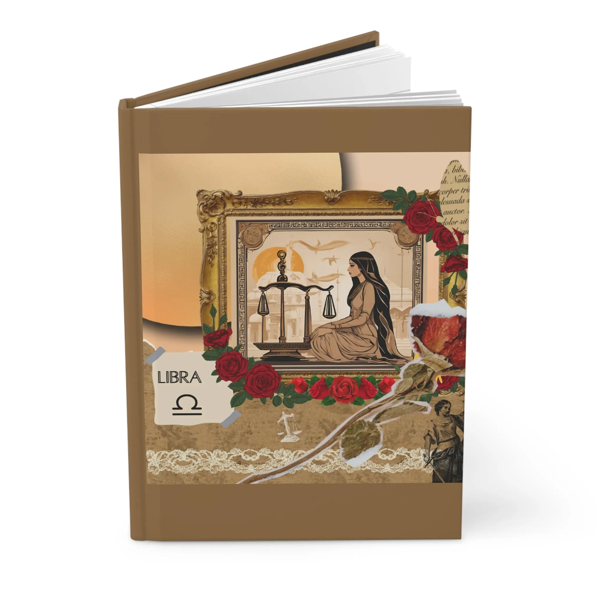 Zodiac Libra Hardcover Journal Matte